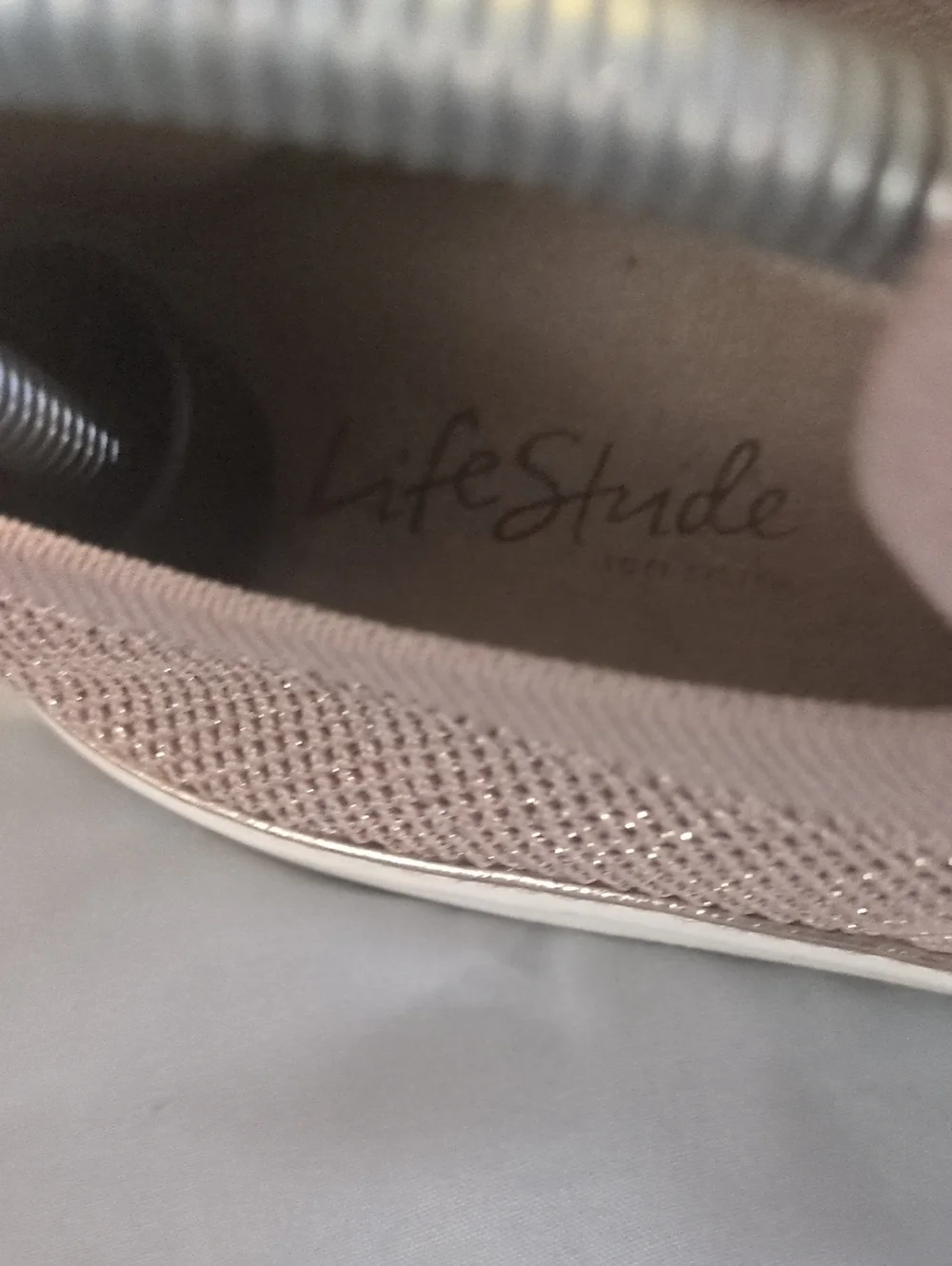 LifeStride Women's Slip-On Knit Sneakers - Blush